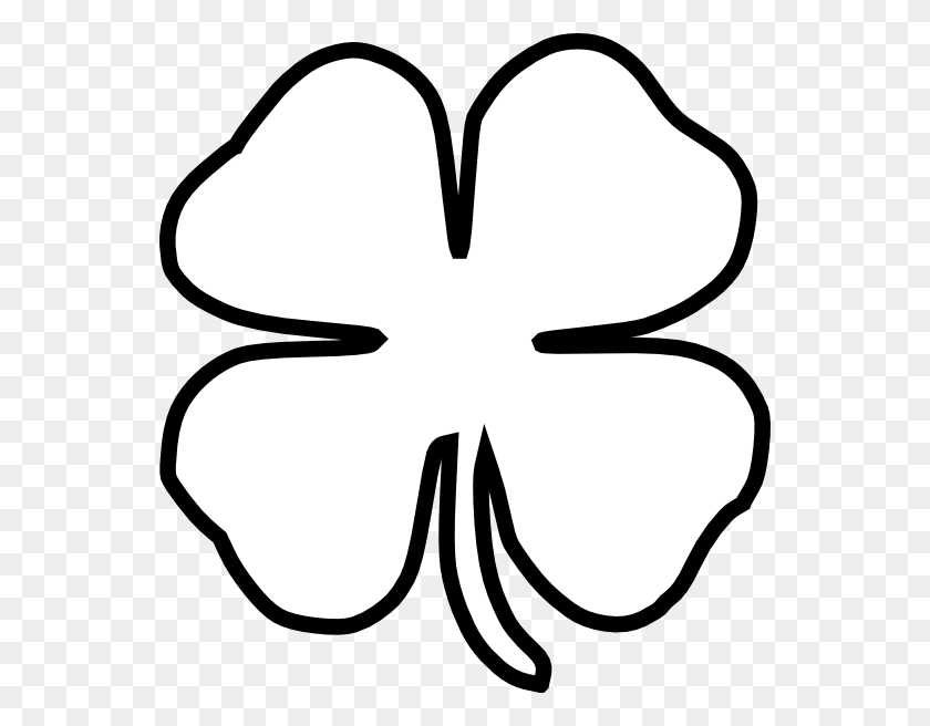 Detail Shamrock Clipart Black And White Nomer 2