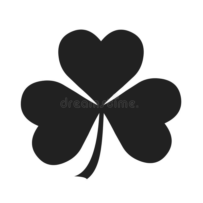 Detail Shamrock Clipart Black And White Nomer 20