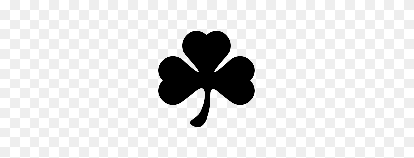 Detail Shamrock Clipart Black And White Nomer 29