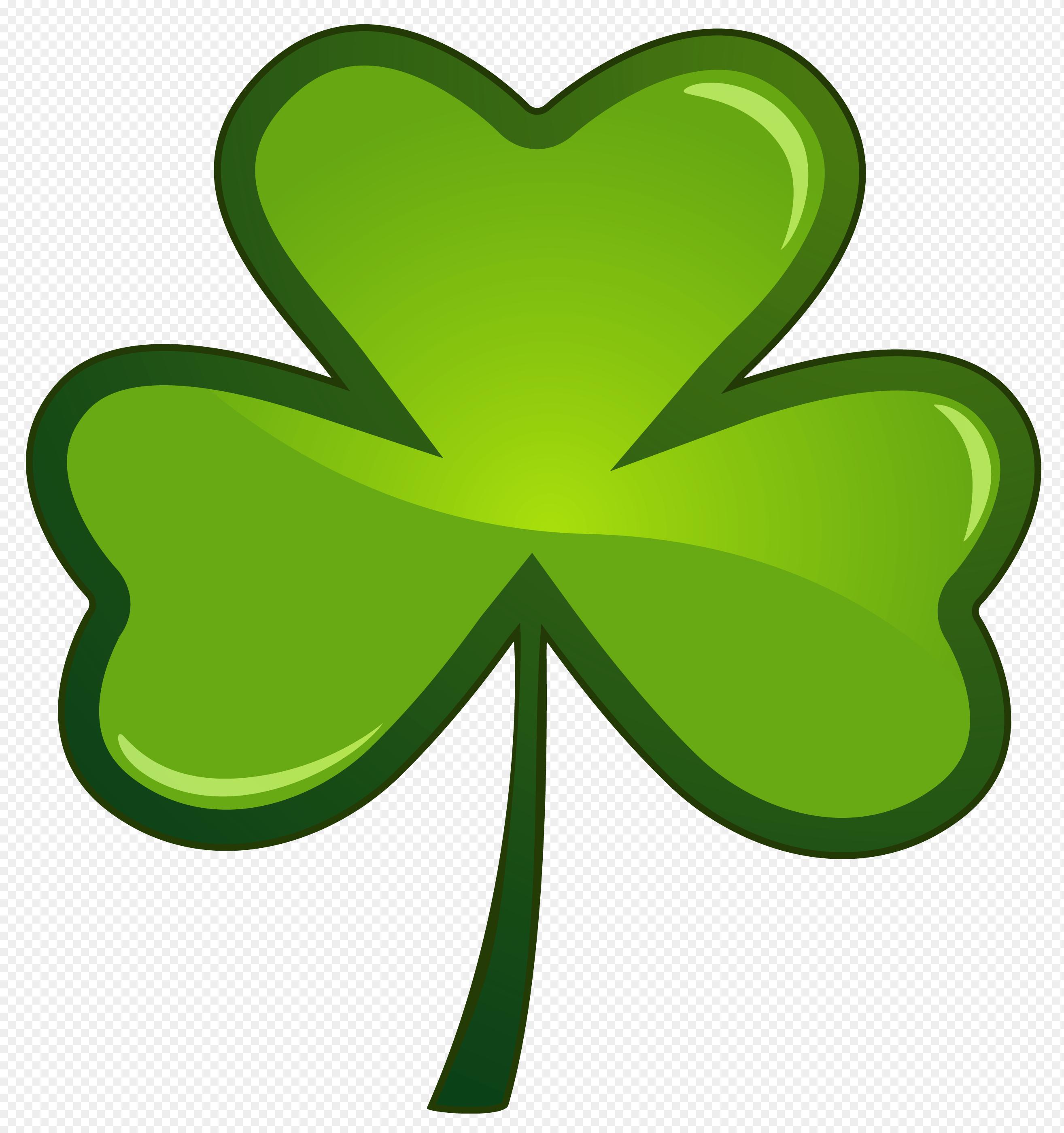 Detail Shamrock Clipart Transparent Background Nomer 8