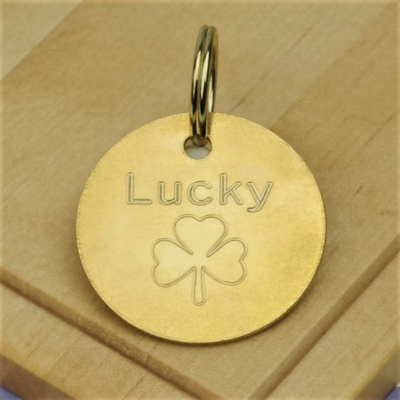 Detail Shamrock Dog Id Tag Nomer 16