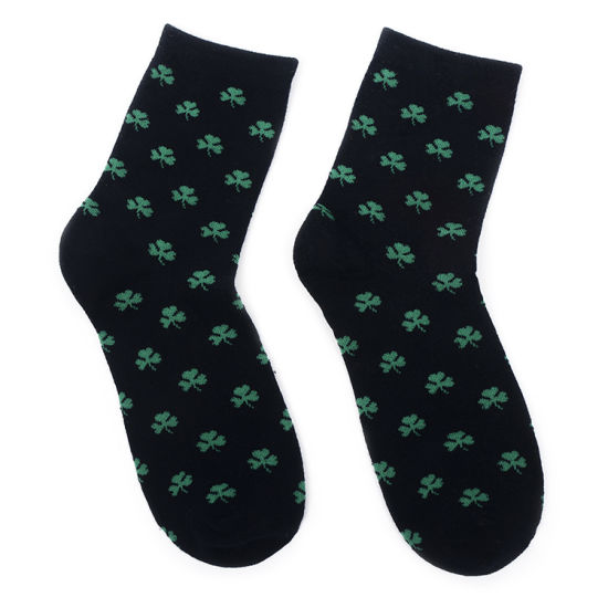 Detail Shamrock Dress Socks Nomer 20