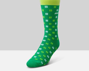 Detail Shamrock Dress Socks Nomer 30