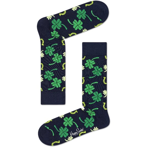 Detail Shamrock Dress Socks Nomer 40