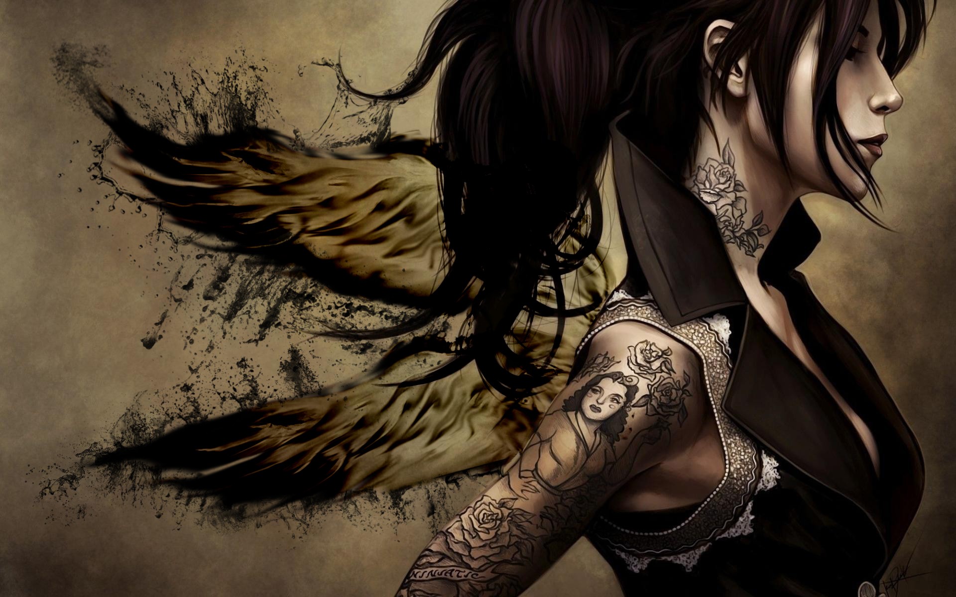 Detail Walpaper Tatto Nomer 50