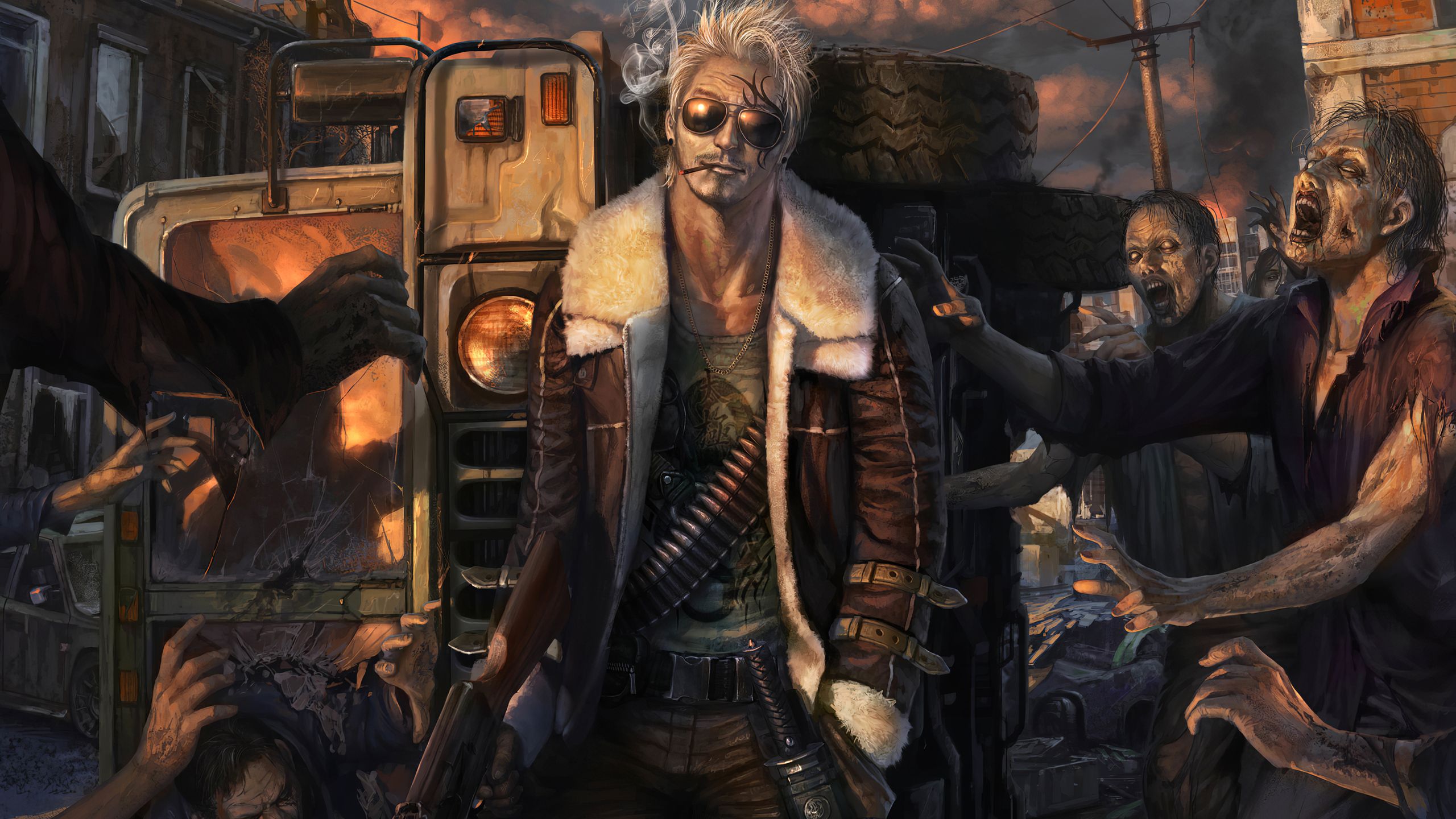 Detail Walpaper Zombie Nomer 29