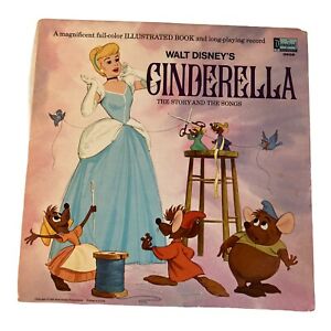 Detail Walt Disney Cinderella Vinyl Record Nomer 14