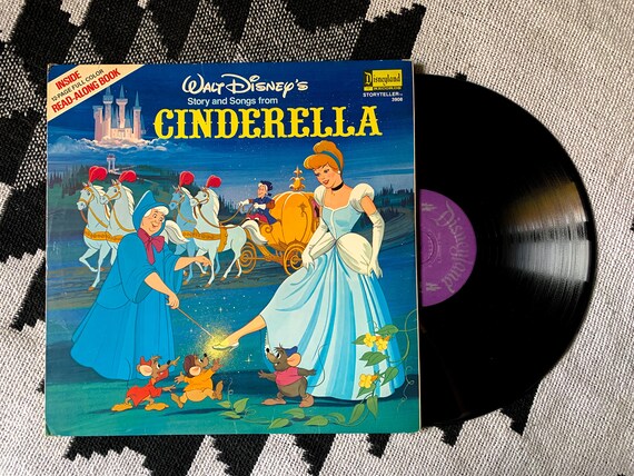 Detail Walt Disney Cinderella Vinyl Record Nomer 27