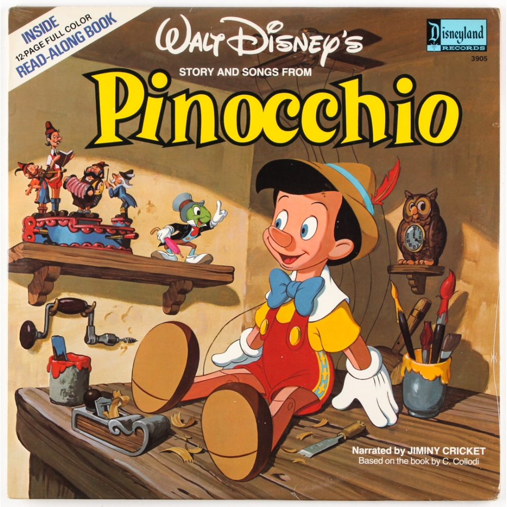 Detail Walt Disney Pinocchio Vinyl Nomer 13