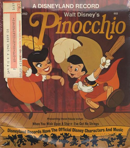 Detail Walt Disney Pinocchio Vinyl Nomer 50