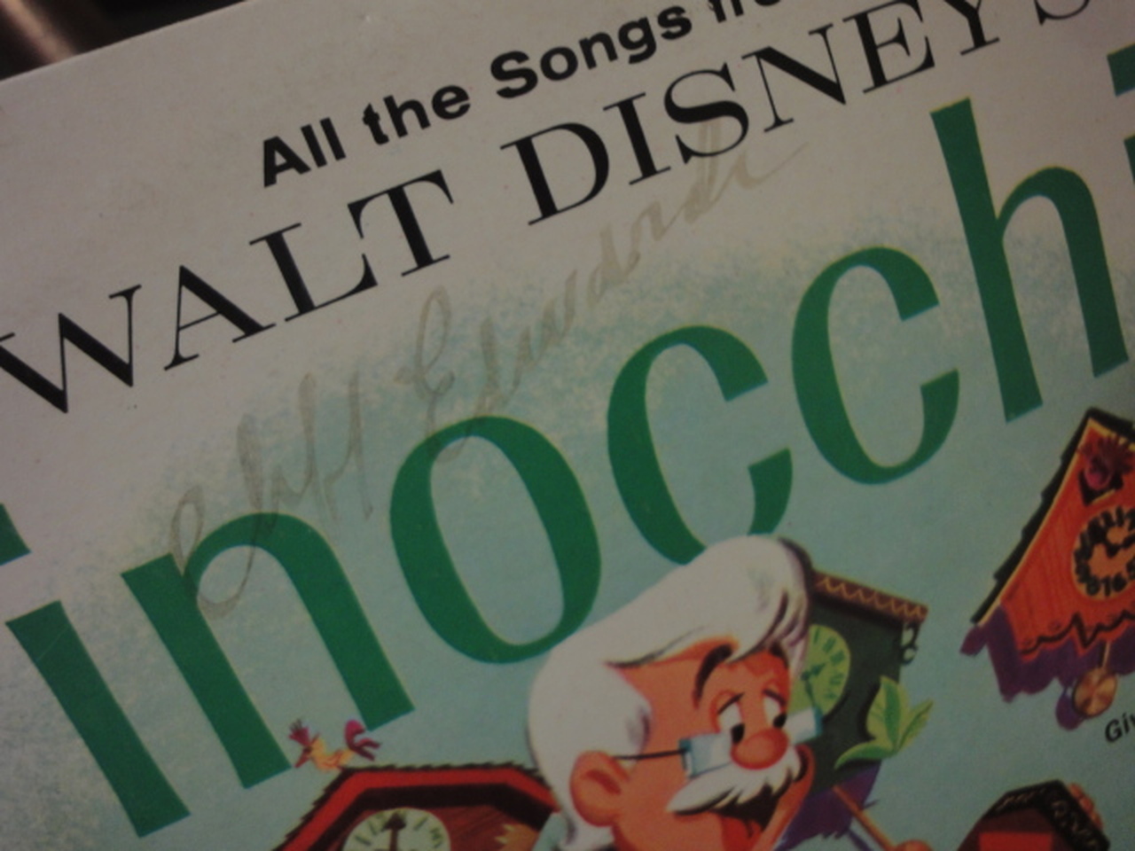 Detail Walt Disney Pinocchio Vinyl Nomer 59