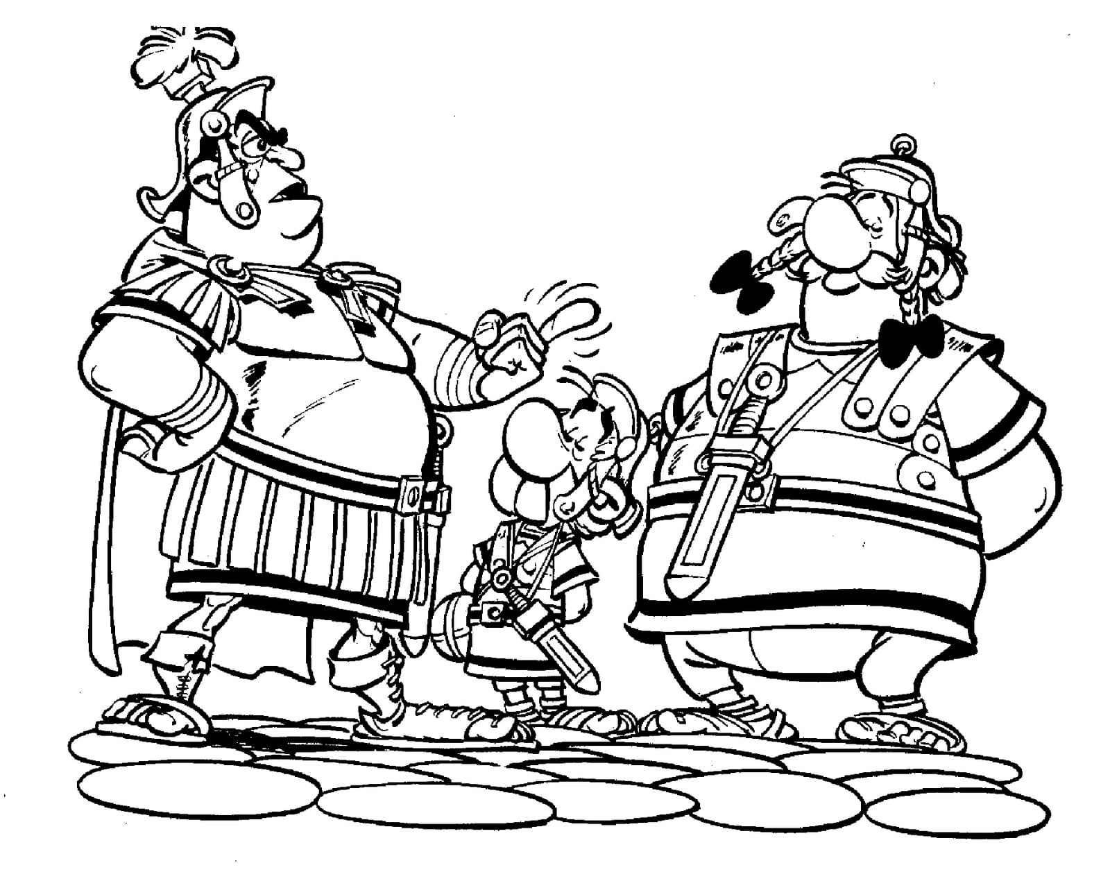 Detail Asterix Ausmalbild Nomer 6