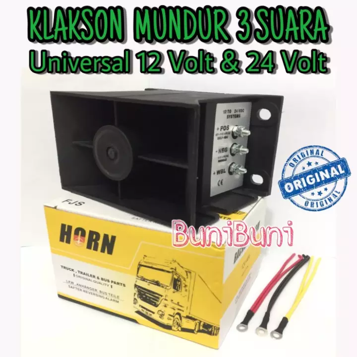 Detail Back Horn 3 Suara Nomer 24