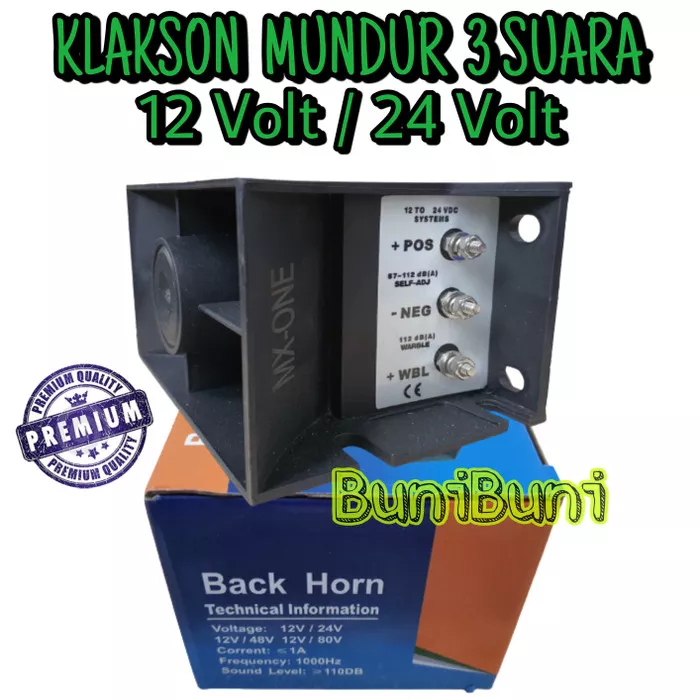 Detail Back Horn 3 Suara Nomer 27