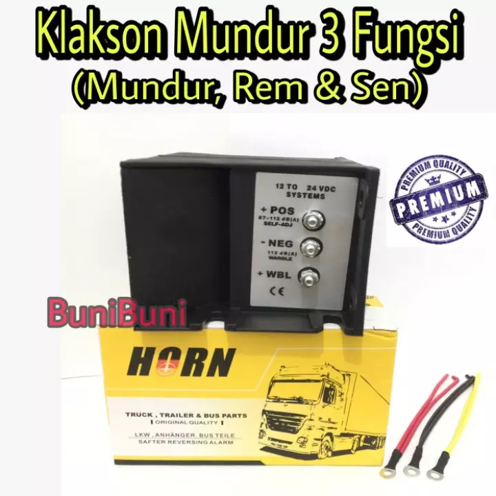 Detail Back Horn 3 Suara Nomer 33