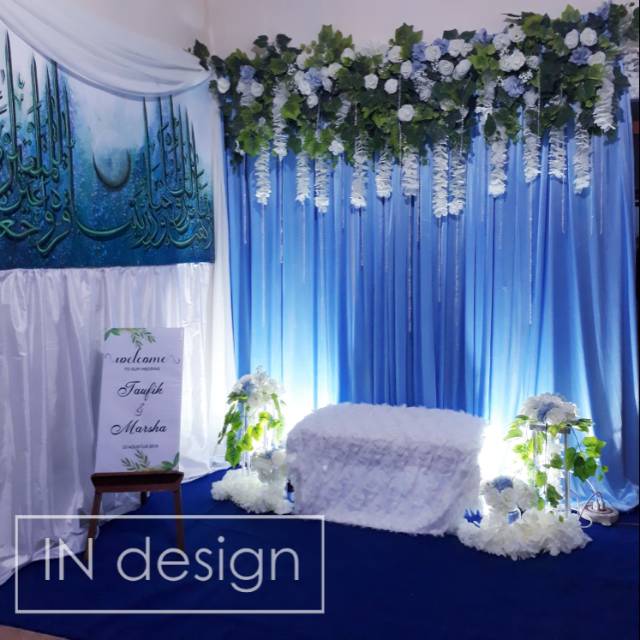 Detail Backdrop Akad Nomer 45