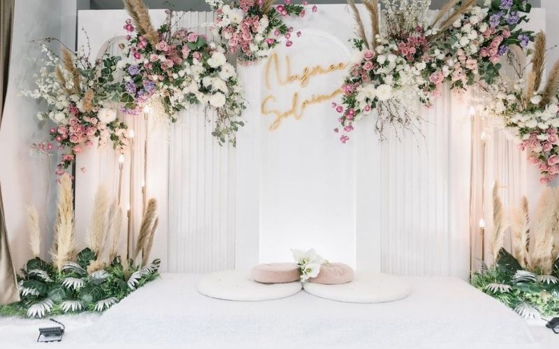 Detail Backdrop Akad Nikah Sederhana Nomer 27