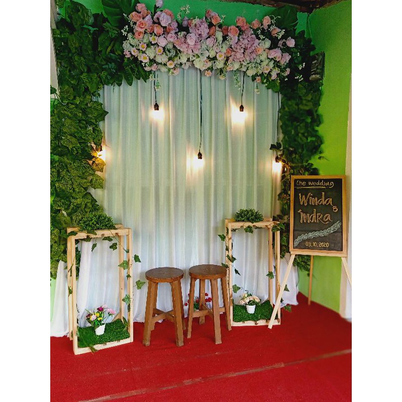 Detail Backdrop Akad Nikah Sederhana Nomer 45