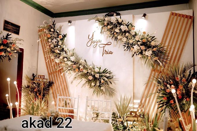 Detail Backdrop Akad Nikah Simple Nomer 46