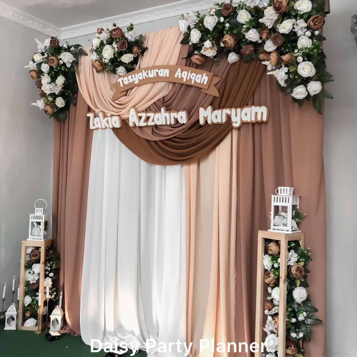 Backdrop Aqiqah Simple - KibrisPDR