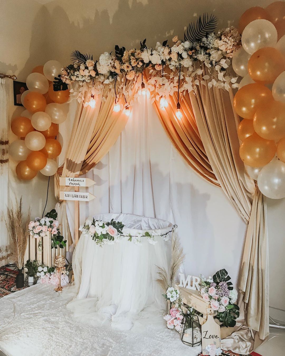 Detail Backdrop Aqiqah Simple Nomer 14