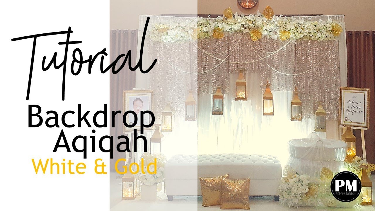Detail Backdrop Aqiqah Simple Nomer 16