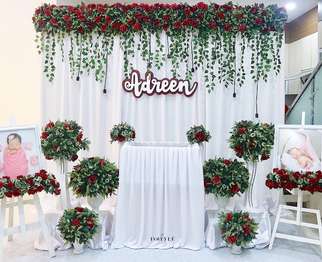 Detail Backdrop Aqiqah Simple Nomer 22