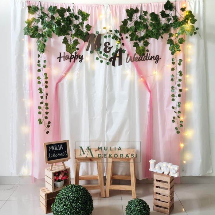 Detail Backdrop Aqiqah Simple Nomer 35