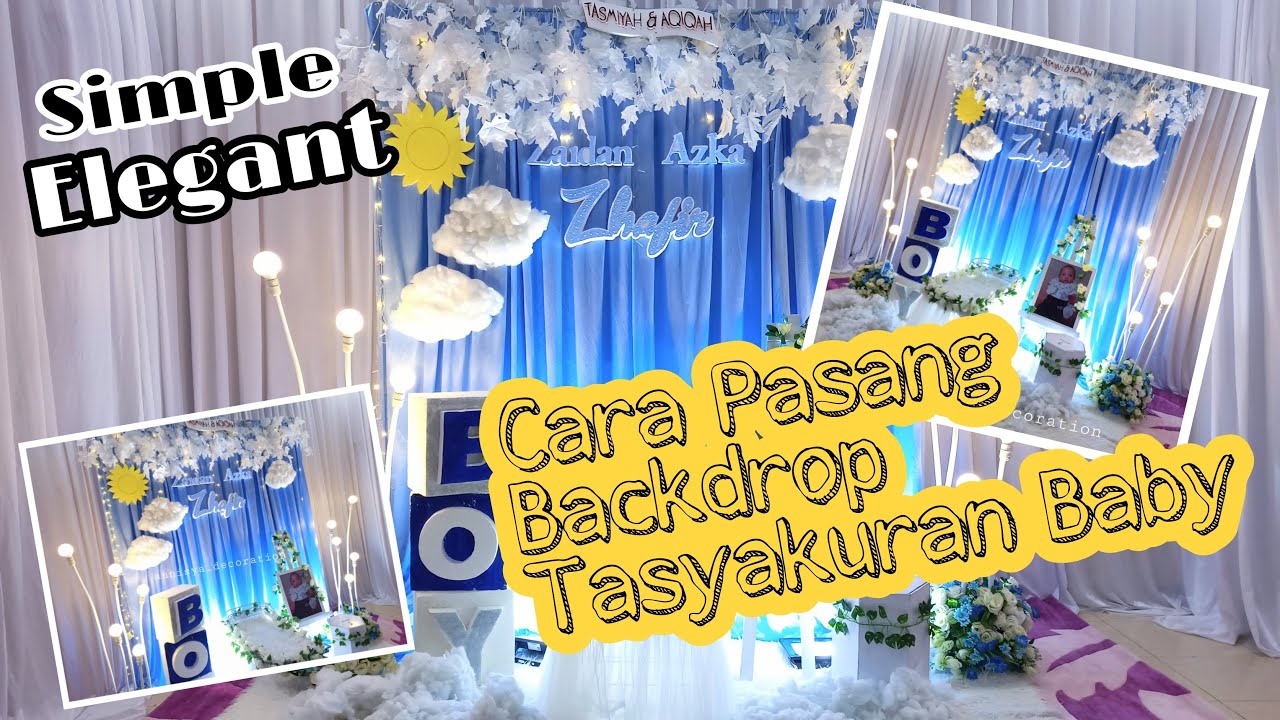 Detail Backdrop Aqiqah Simple Nomer 36