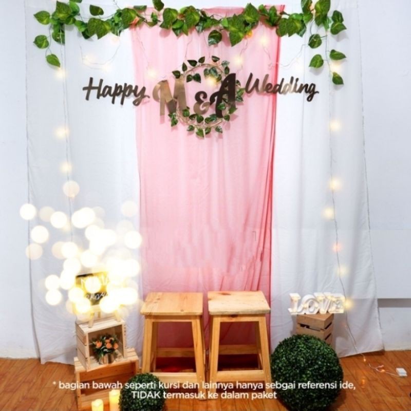 Detail Backdrop Aqiqah Simple Nomer 42