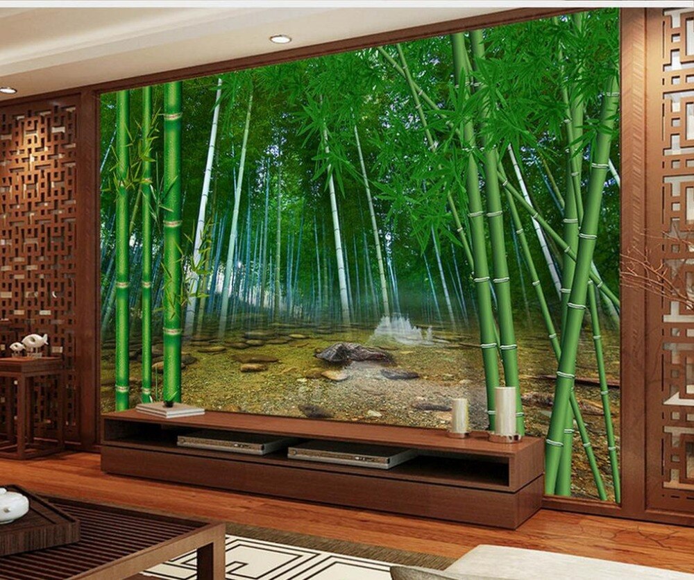 Detail Backdrop Bambu Nomer 34