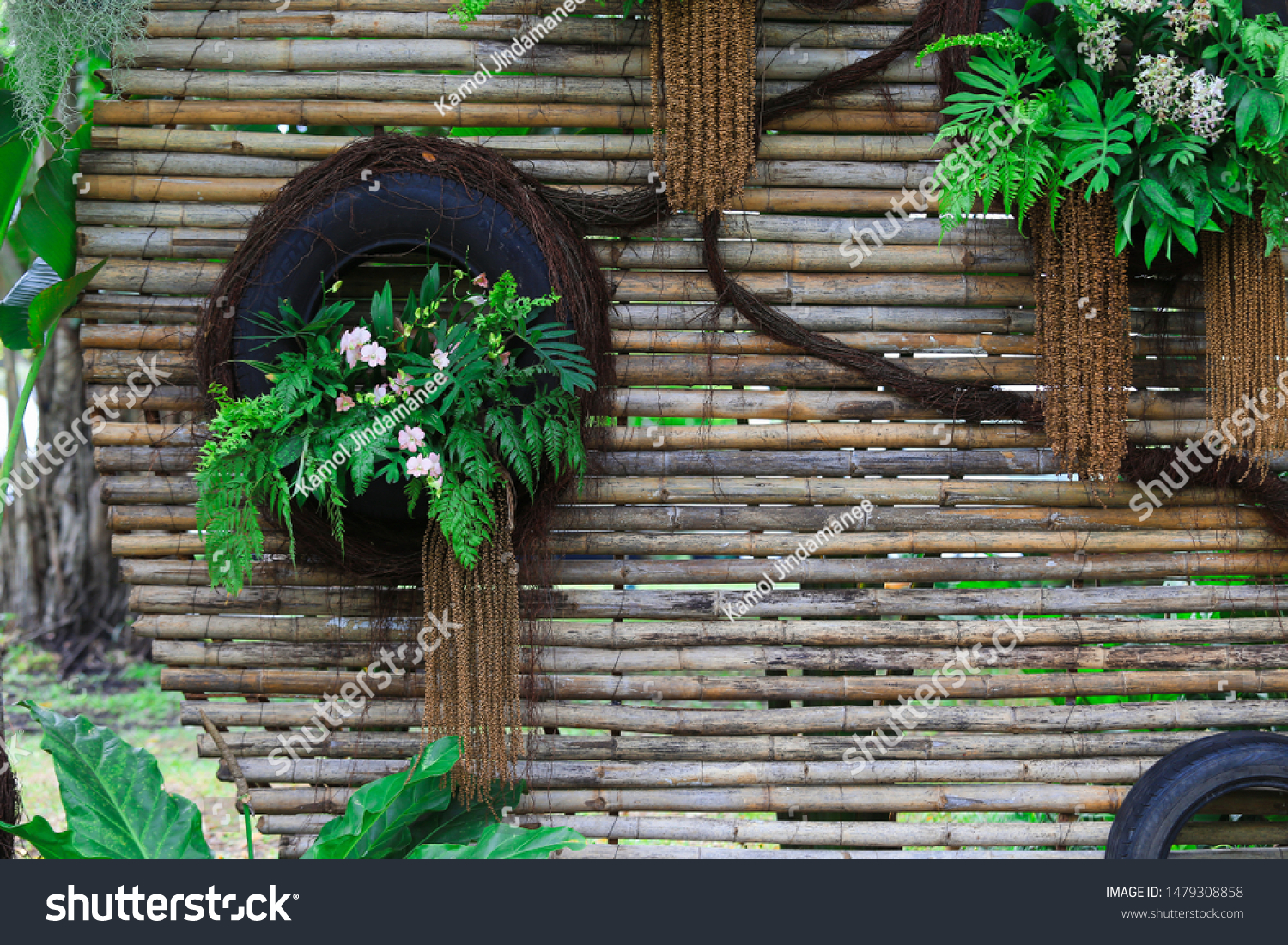 Detail Backdrop Bambu Nomer 52