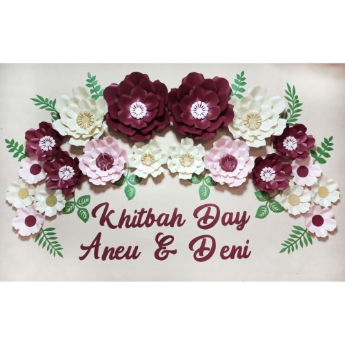 Detail Backdrop Bunga Kertas Nomer 37