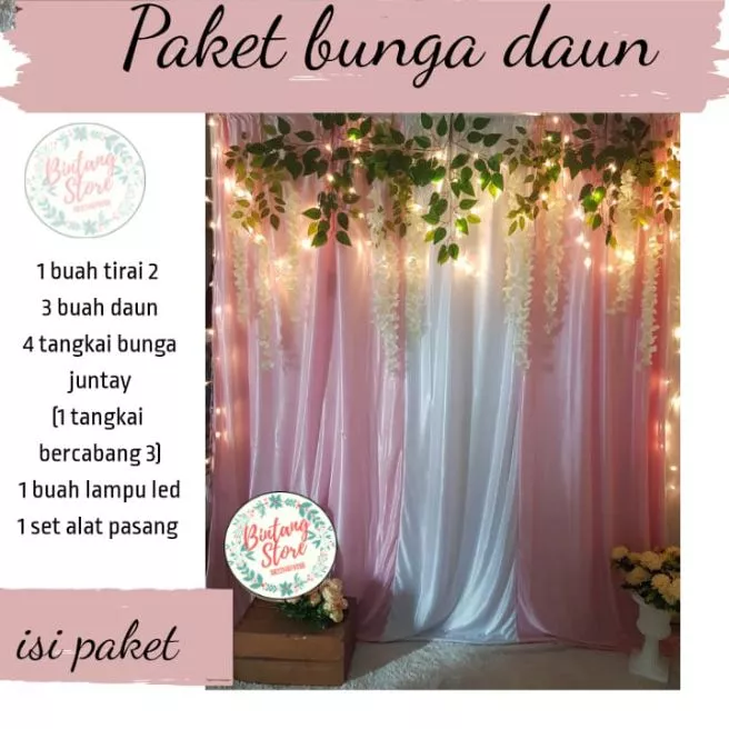 Detail Backdrop Daun Nomer 27