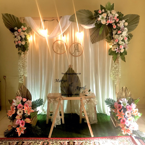 Detail Backdrop Daun Nomer 41