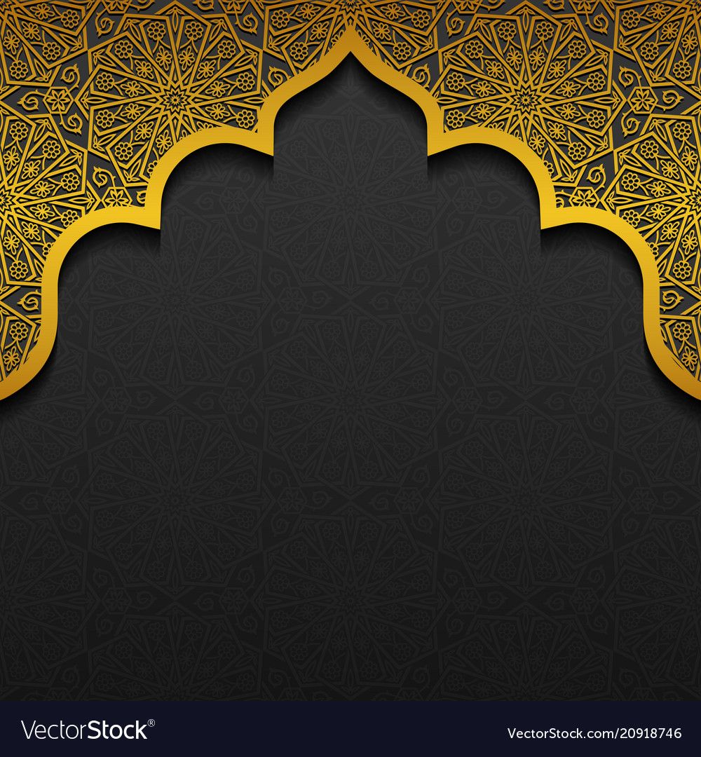 Detail Backdrop Design High Resolution Islami Nomer 18