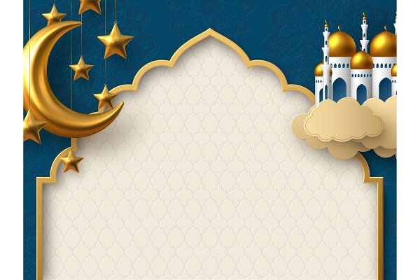 Detail Backdrop Design High Resolution Islami Nomer 10