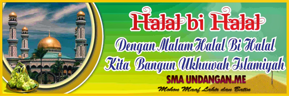 Detail Backdrop Halal Bihalal Cdr Nomer 7