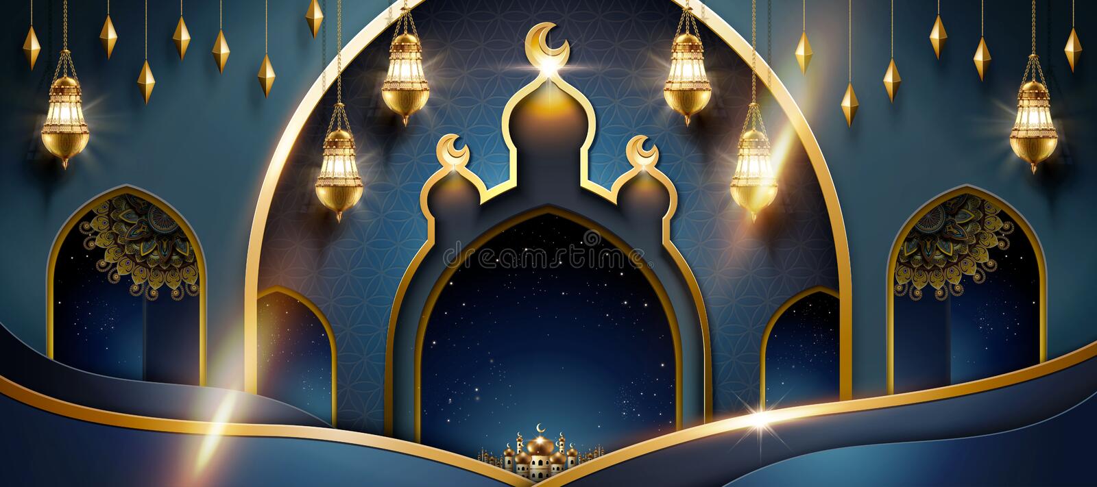 Detail Backdrop Islami Nomer 7