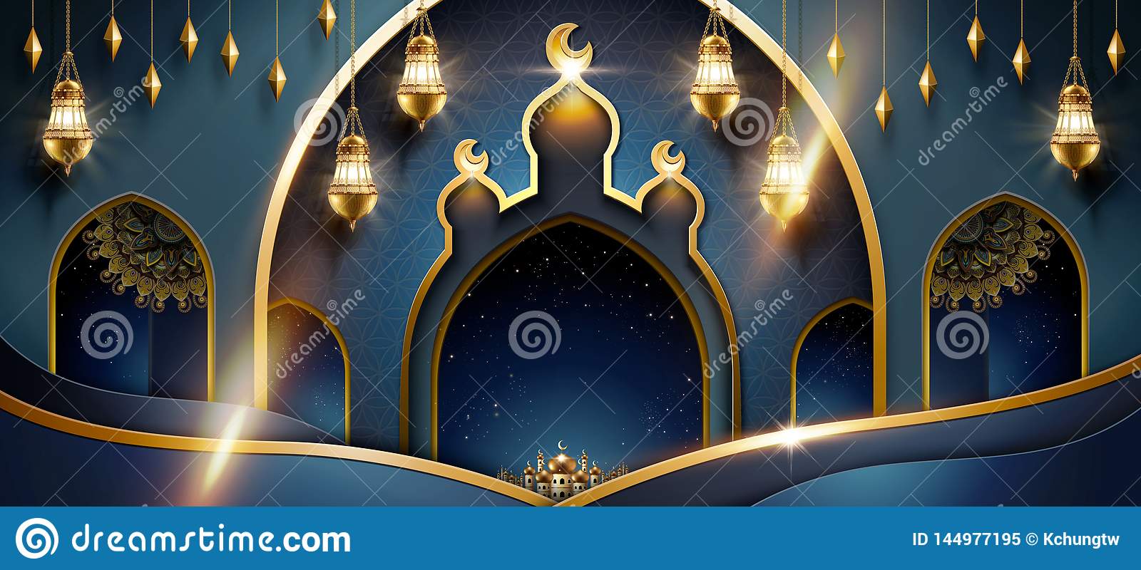 Detail Backdrop Islamic Nomer 41
