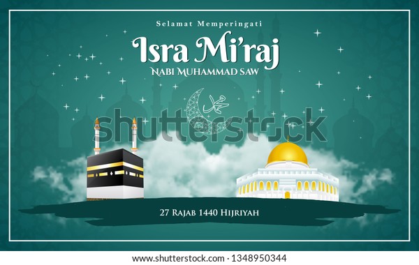 Detail Backdrop Isra Mi Raj Nomer 51