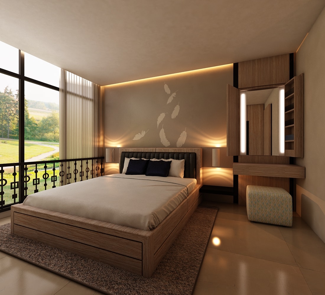 Detail Backdrop Kamar Nomer 20
