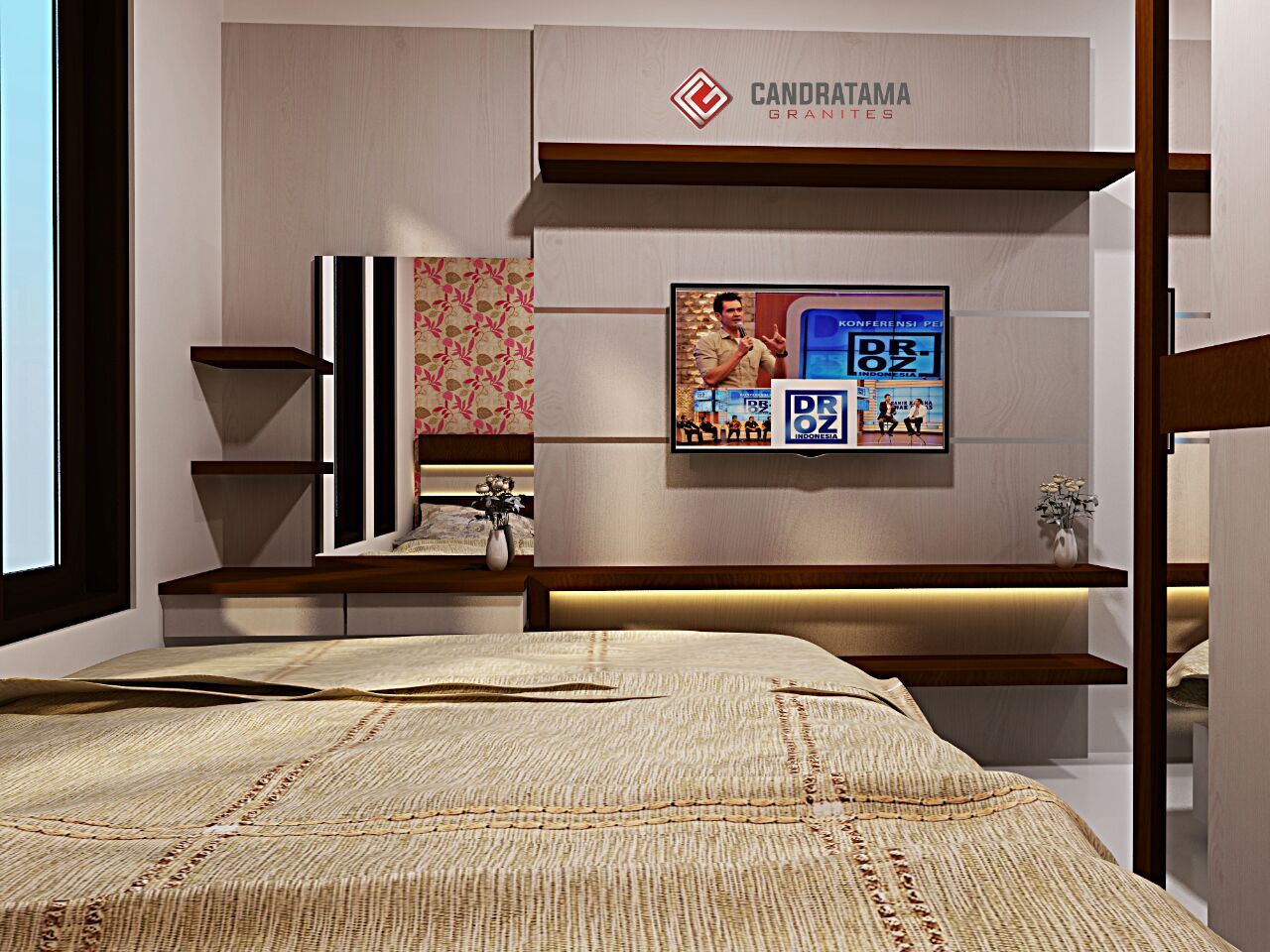 Detail Backdrop Kamar Nomer 36