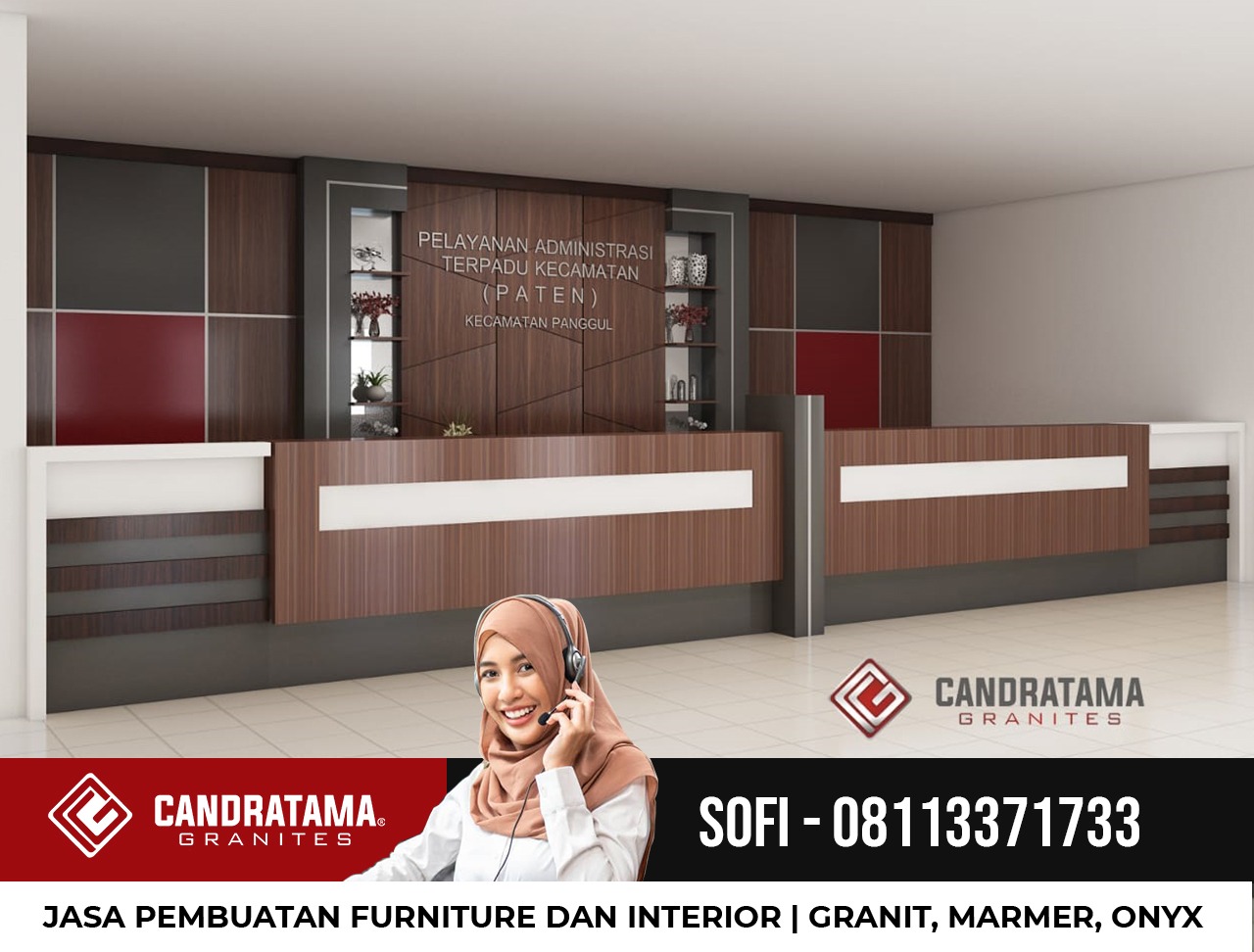 Detail Backdrop Kantor Nomer 22