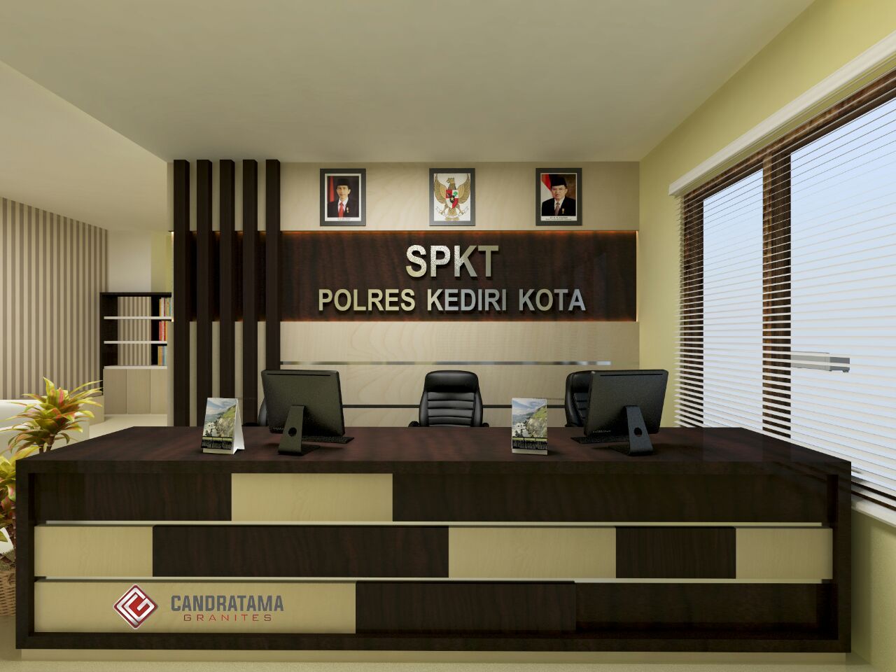 Detail Backdrop Kantor Minimalis Nomer 2