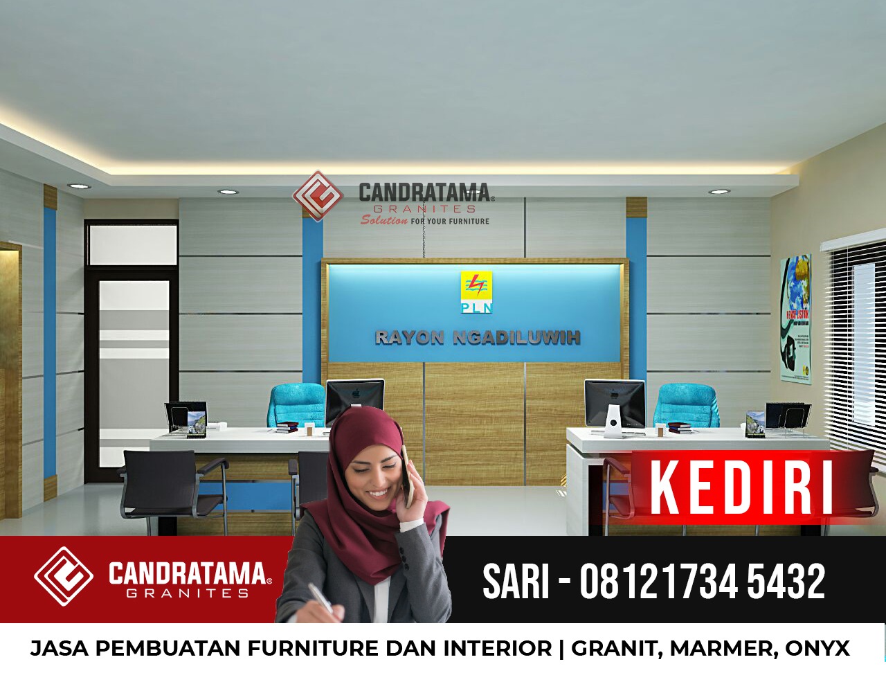 Detail Backdrop Kantor Minimalis Nomer 14
