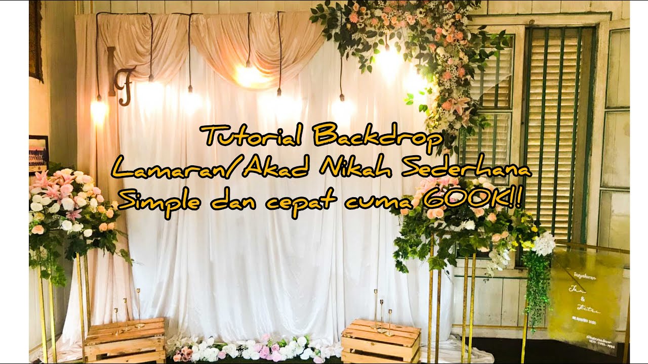 Detail Backdrop Lamaran Sederhana Nomer 38