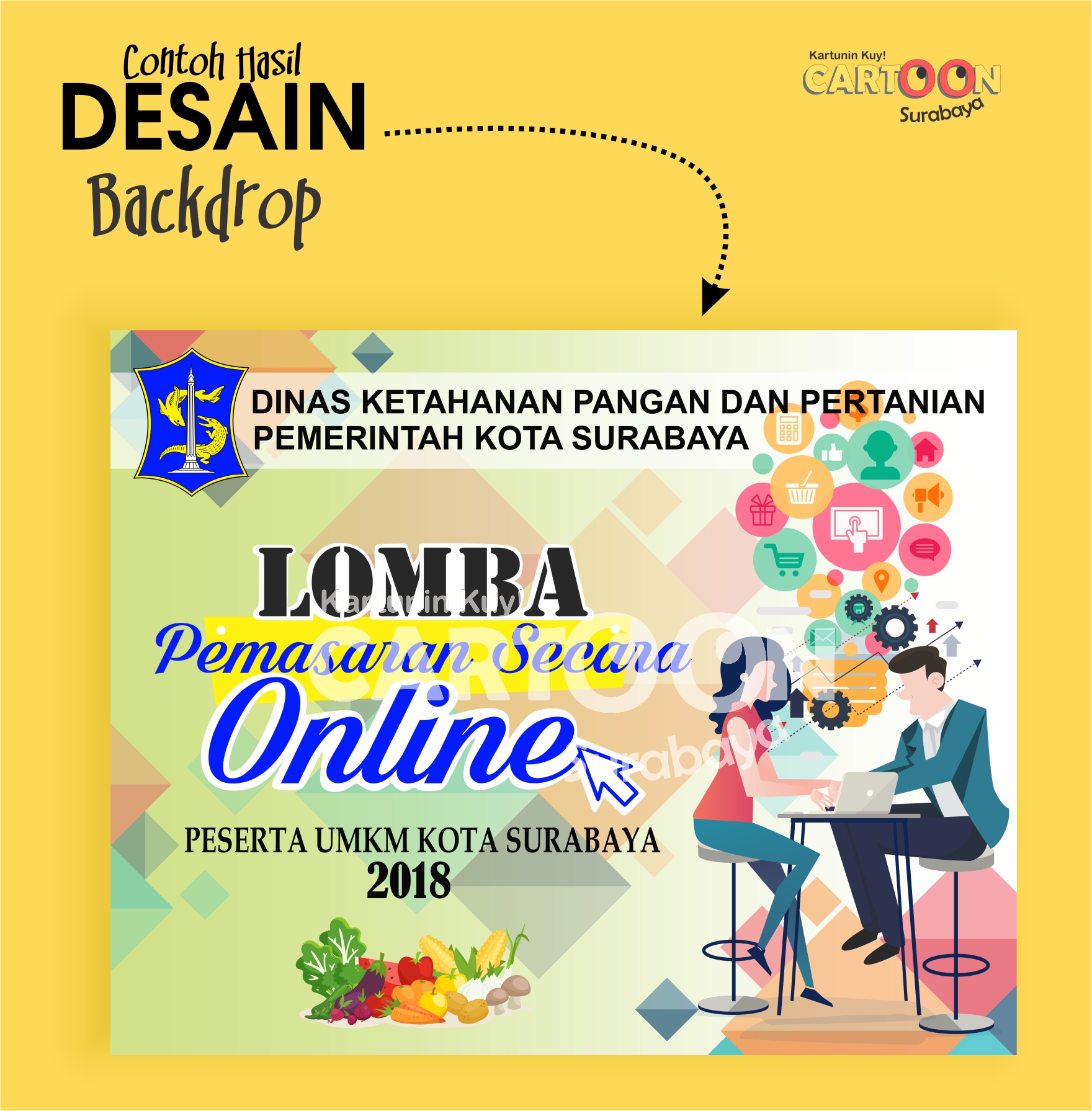Detail Backdrop Lomba Nomer 9
