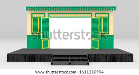 Detail Backdrop Panggung 17 Agustus Nomer 56