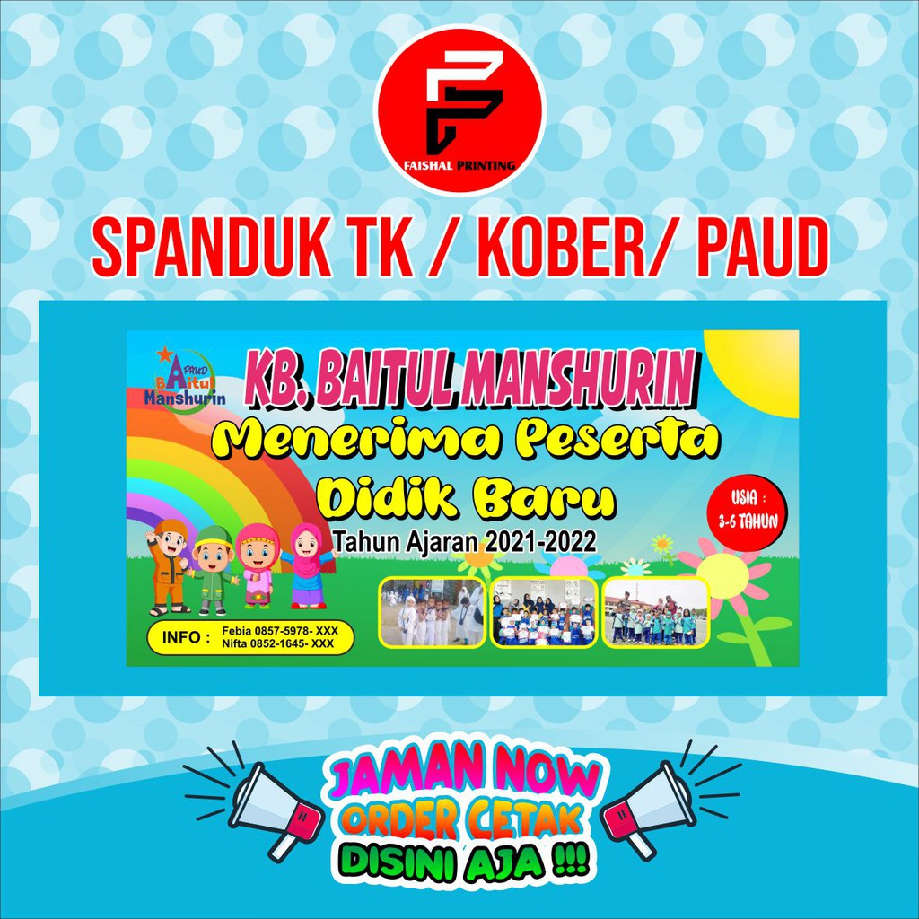 Detail Backdrop Paud Nomer 21